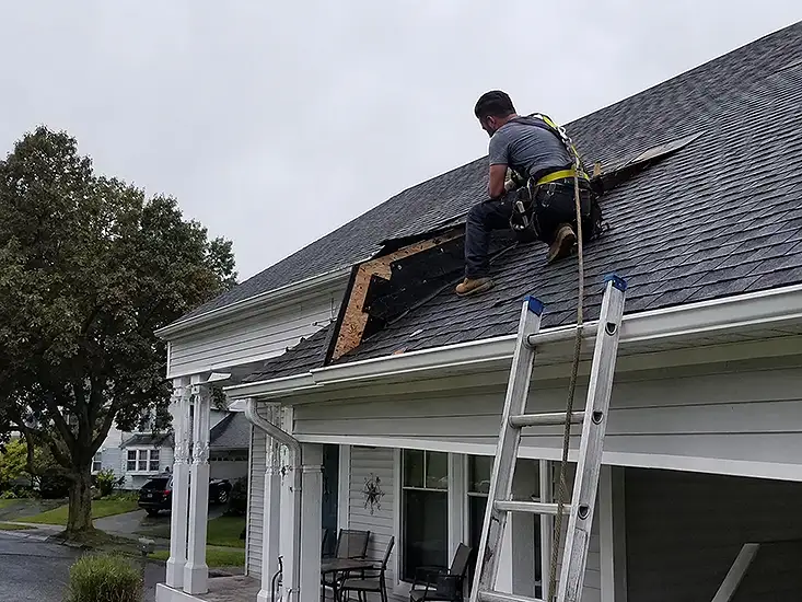 Storm Damage Roof Repair New Jersey Intro