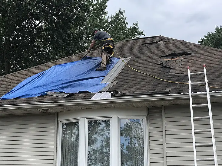 Storm Damage Roof Repair New Jersey Service Details